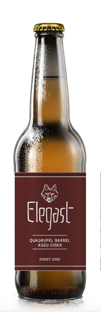 Elegast Cider Quadrupel Barrel Aged Cider 24x33CL