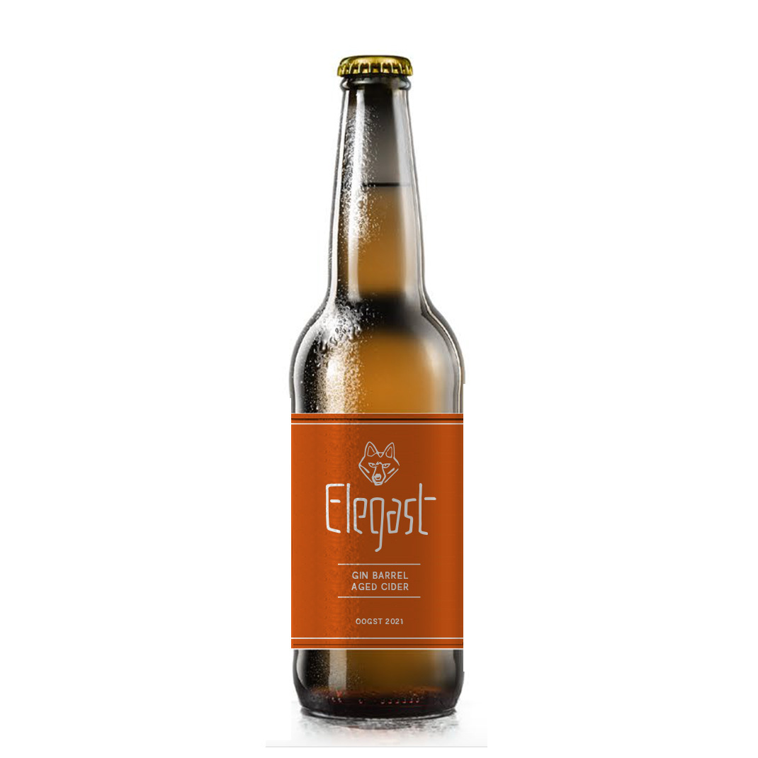 Elegast Cider Gin Barrel Aged Cider 24x33CL