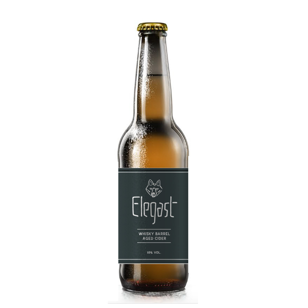 Elegast Cider Whisky Barrel Aged Cider 24x33CL