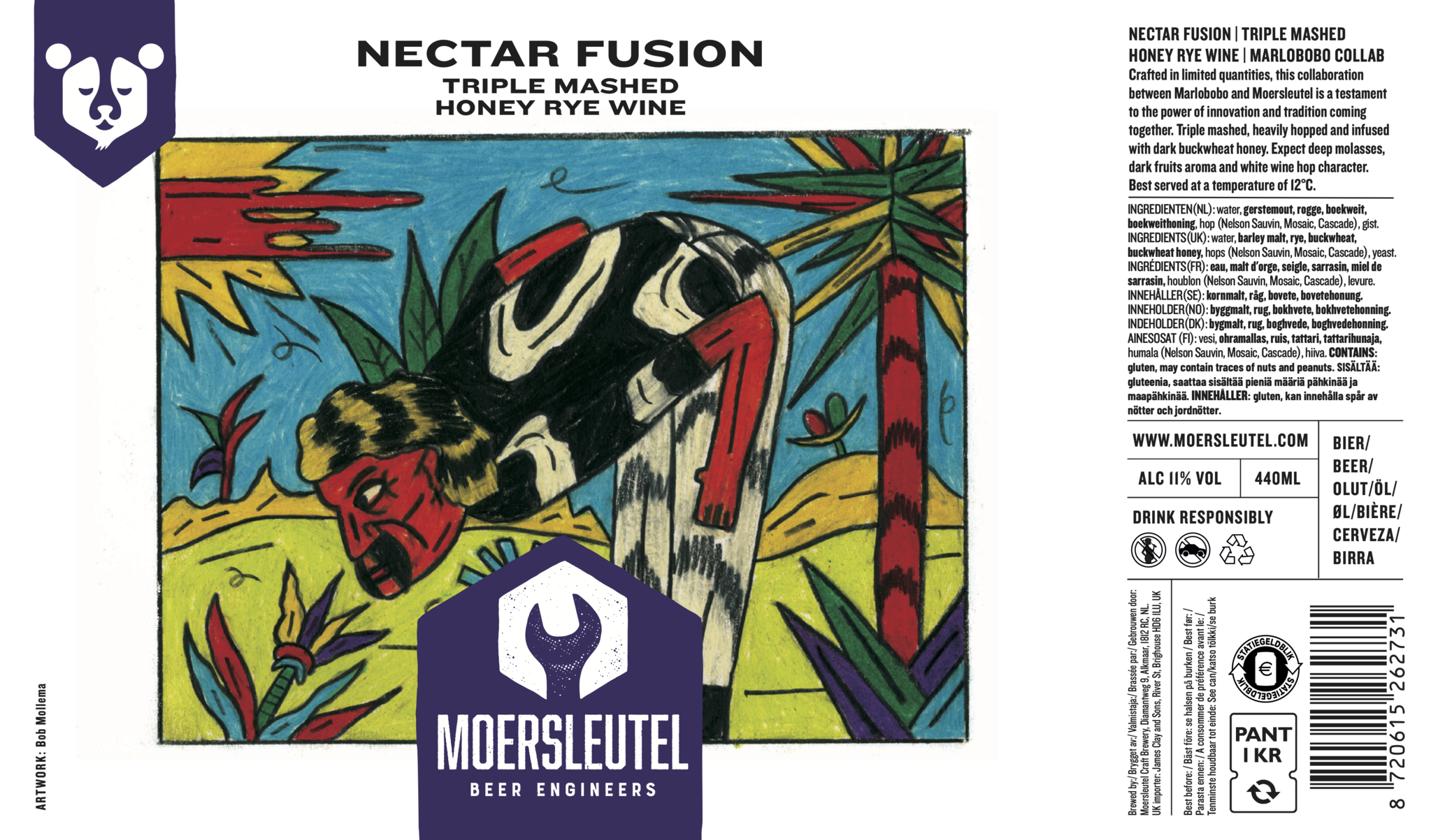 Moersleutel & Marlobobo Nectar Fusion 12x44CL