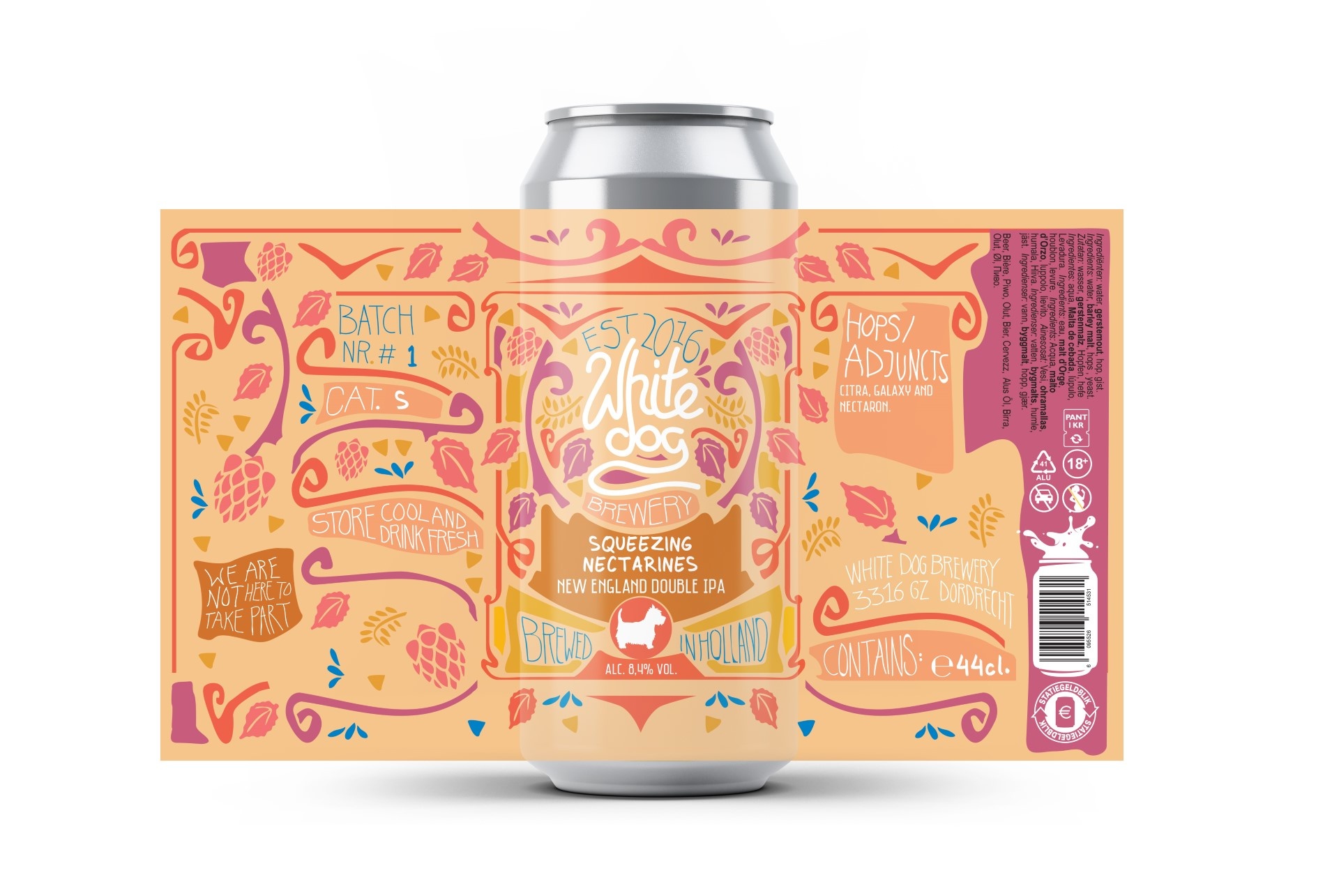 White Dog Brewery Squeezing Nectarines 12x44CL