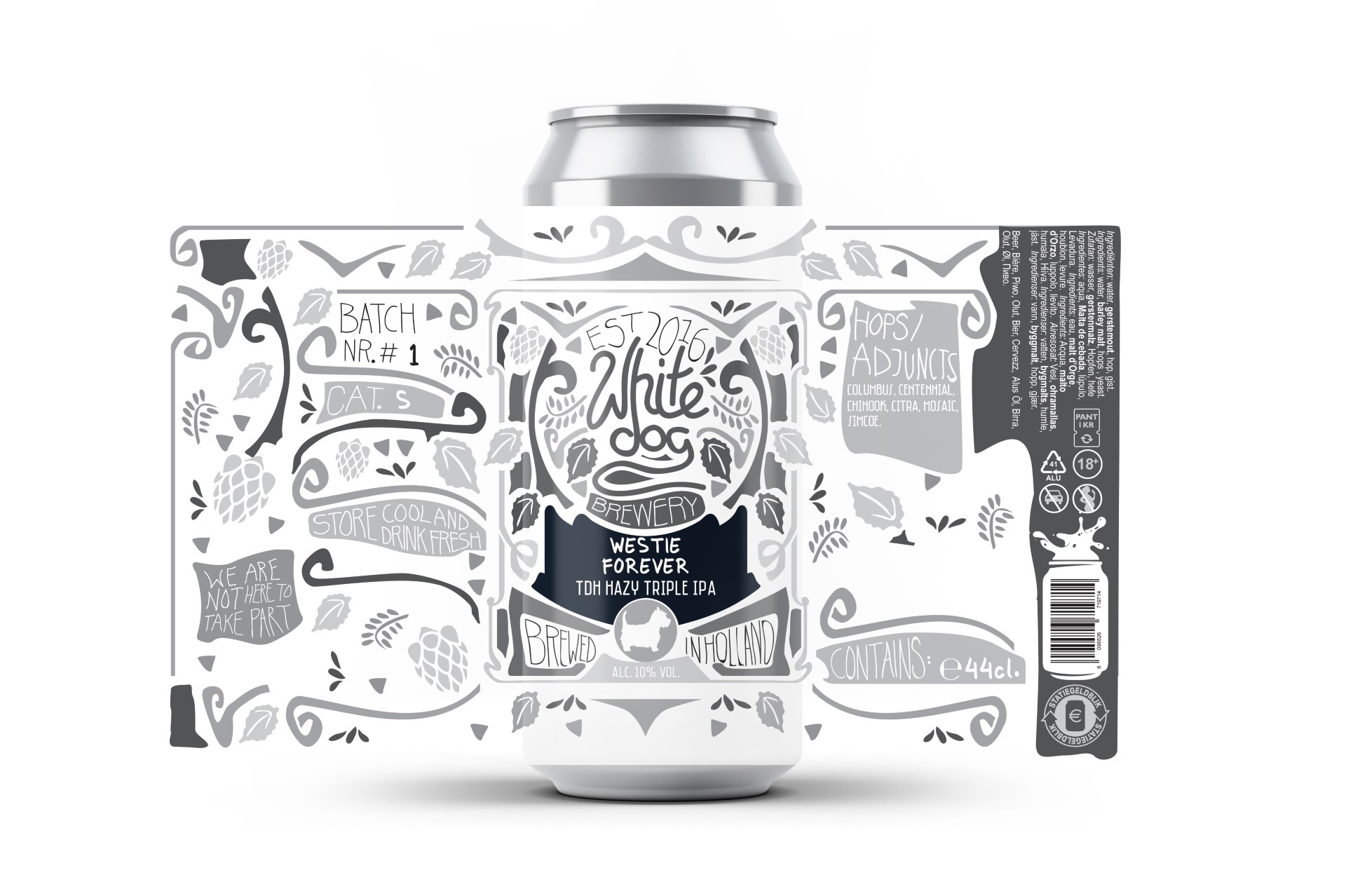 White Dog Brewery Westie Forever 12x44CL