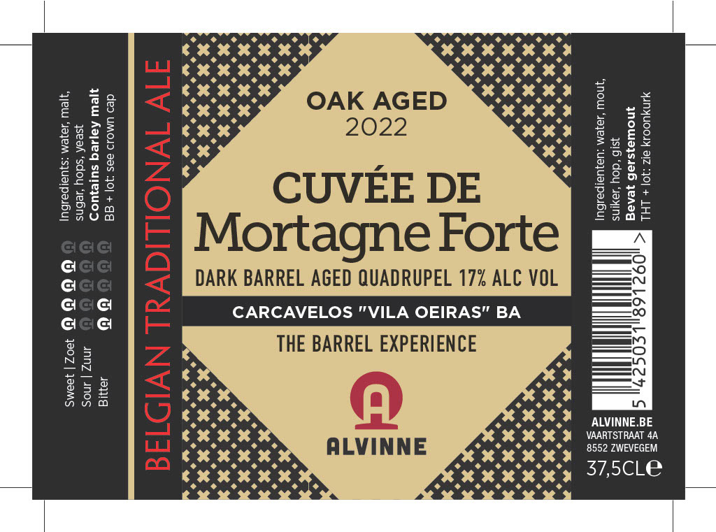 Alvinne Cuvee de Mortagne Forte Box 3x37,5CL