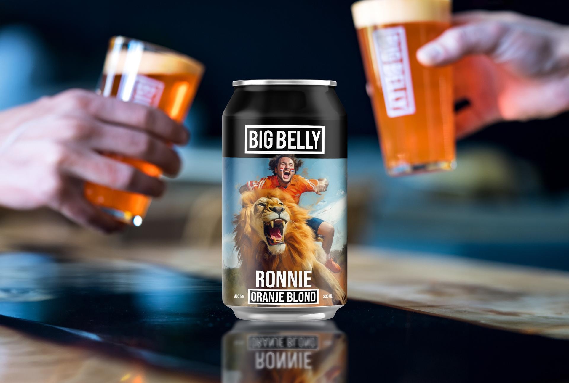 Pre-order nu hét oranjebier van Big Belly