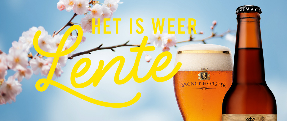 De Lente lijkt er nu echt aan te komen