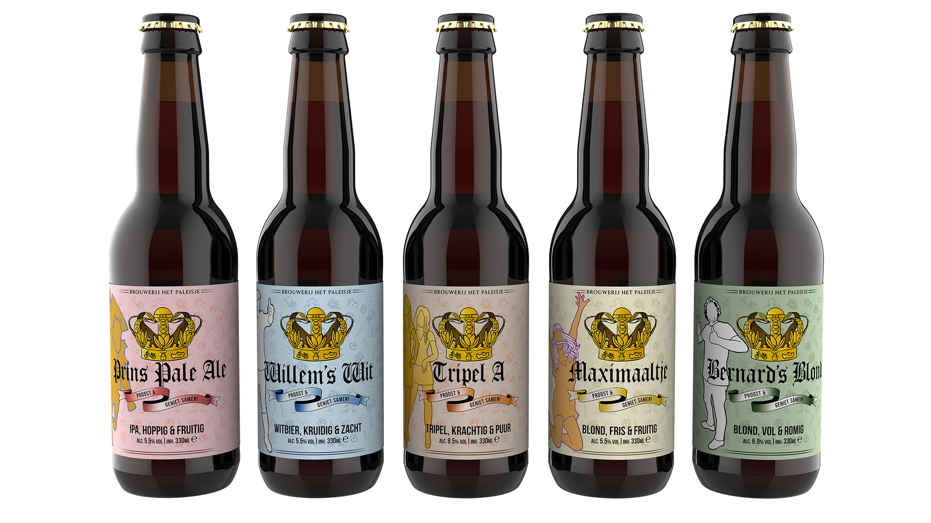 15% korting op alle bieren van Brouwerij Het Paleisje!