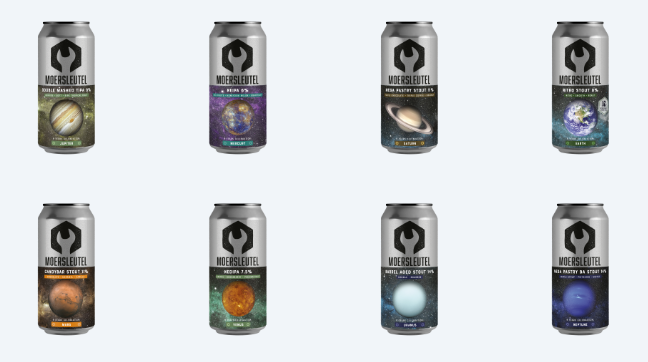 8 year anniversary bieren van Moersleutel