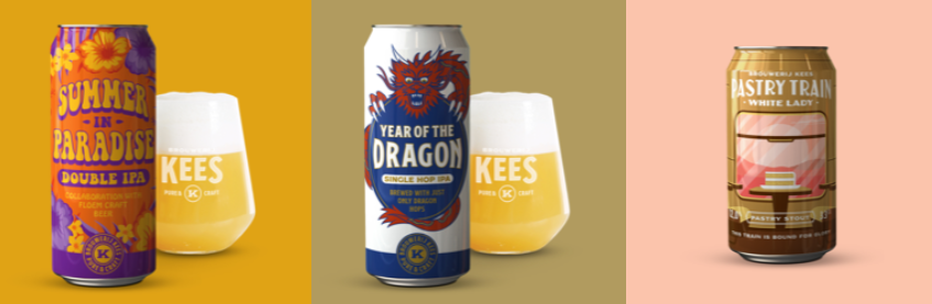 Nieuwe bieren van Kees en Kompaan