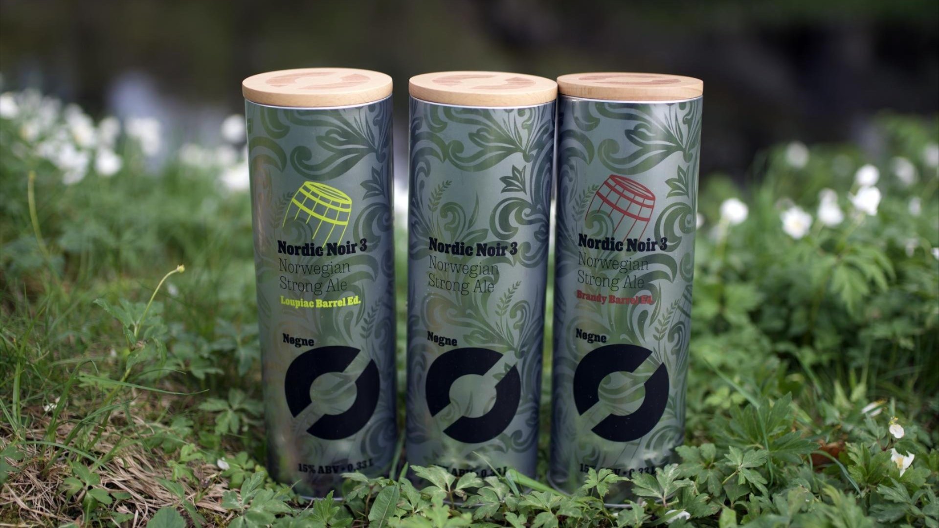 3 varianten Nordic Noir 3 van Nøgne Ø!