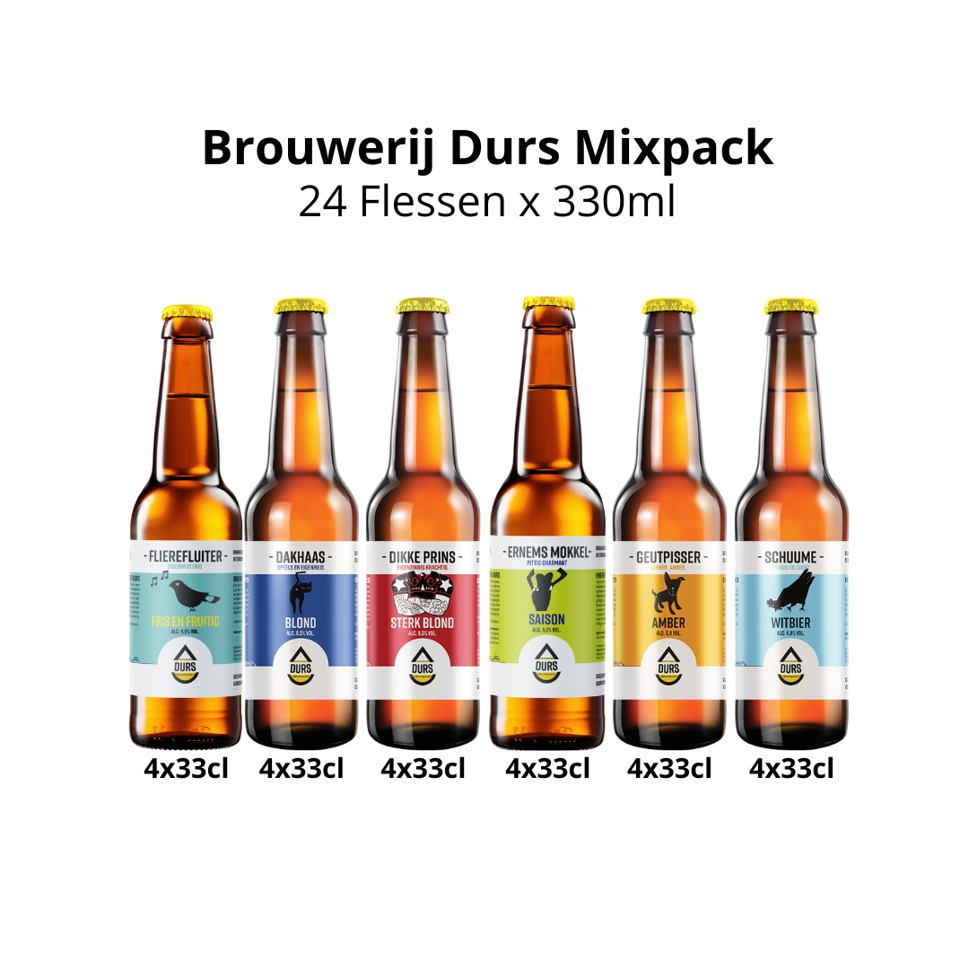 Brouwerij Durs Mixdoos 24x33CL