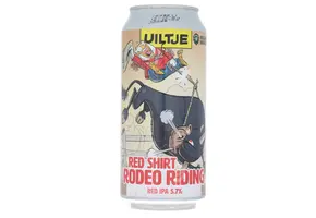 Uiltje Craft Beer Red Shirt Rodeo Riding 12x44CL Uiltje Craft Beer Red Shirt Rodeo Riding 12x44CL