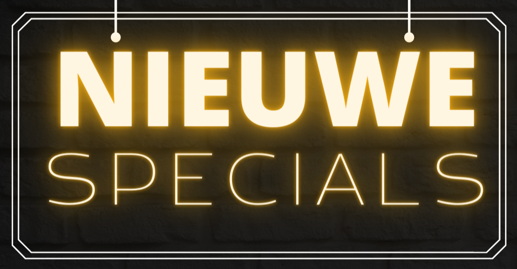 Gloednieuwe Specials