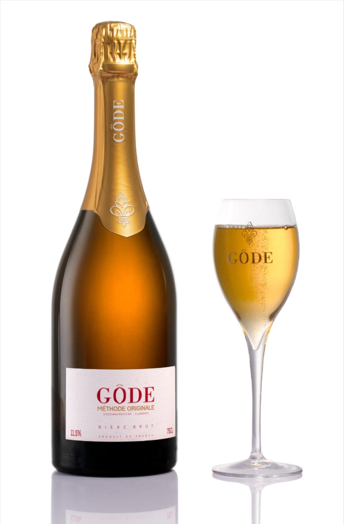 Gôde champagnebier met gratis glazen