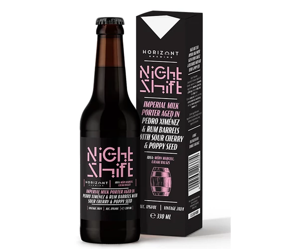Horizont Brewing NS2024 IMP PX & Rum BA with Cherry & Poppy seed 12x33CL