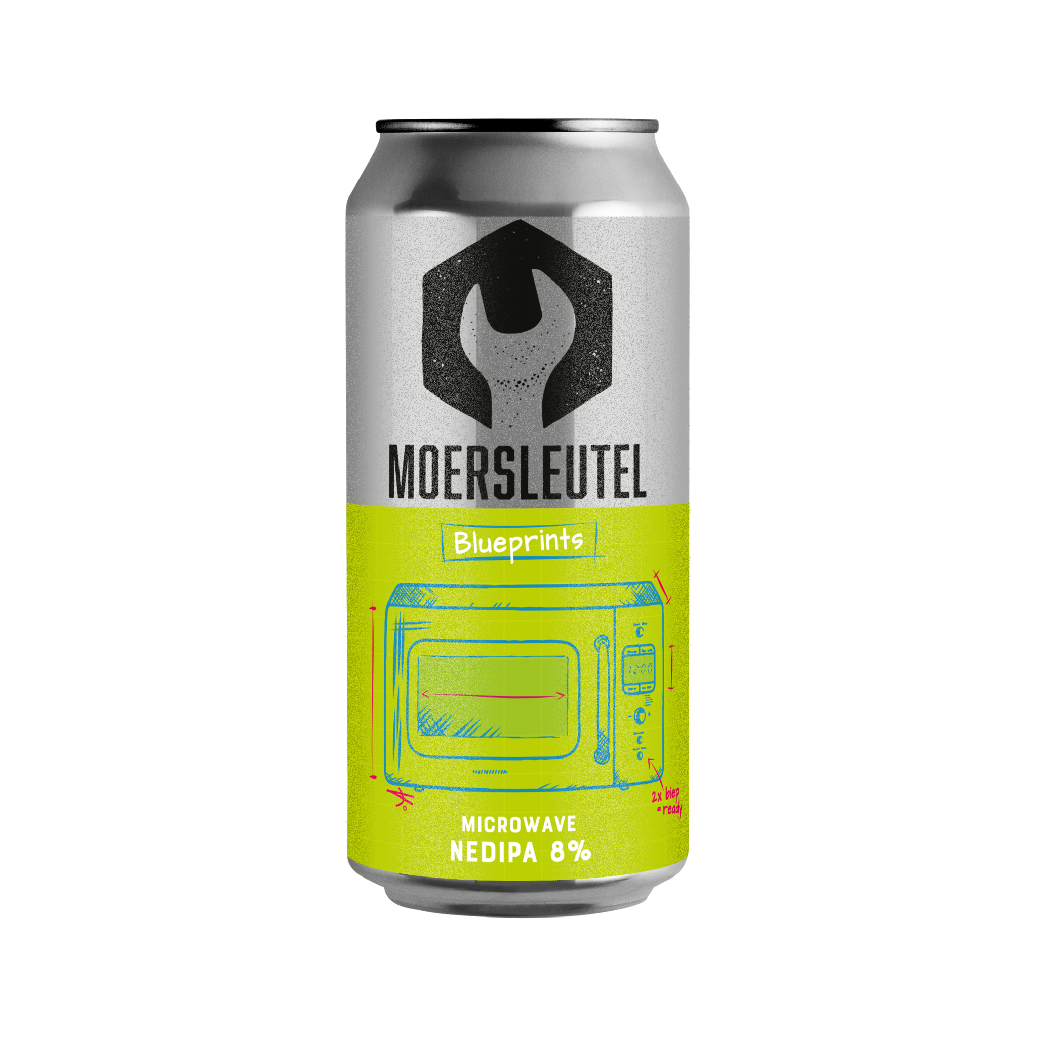 Moersleutel Microwave NEDIPA 12x44CL