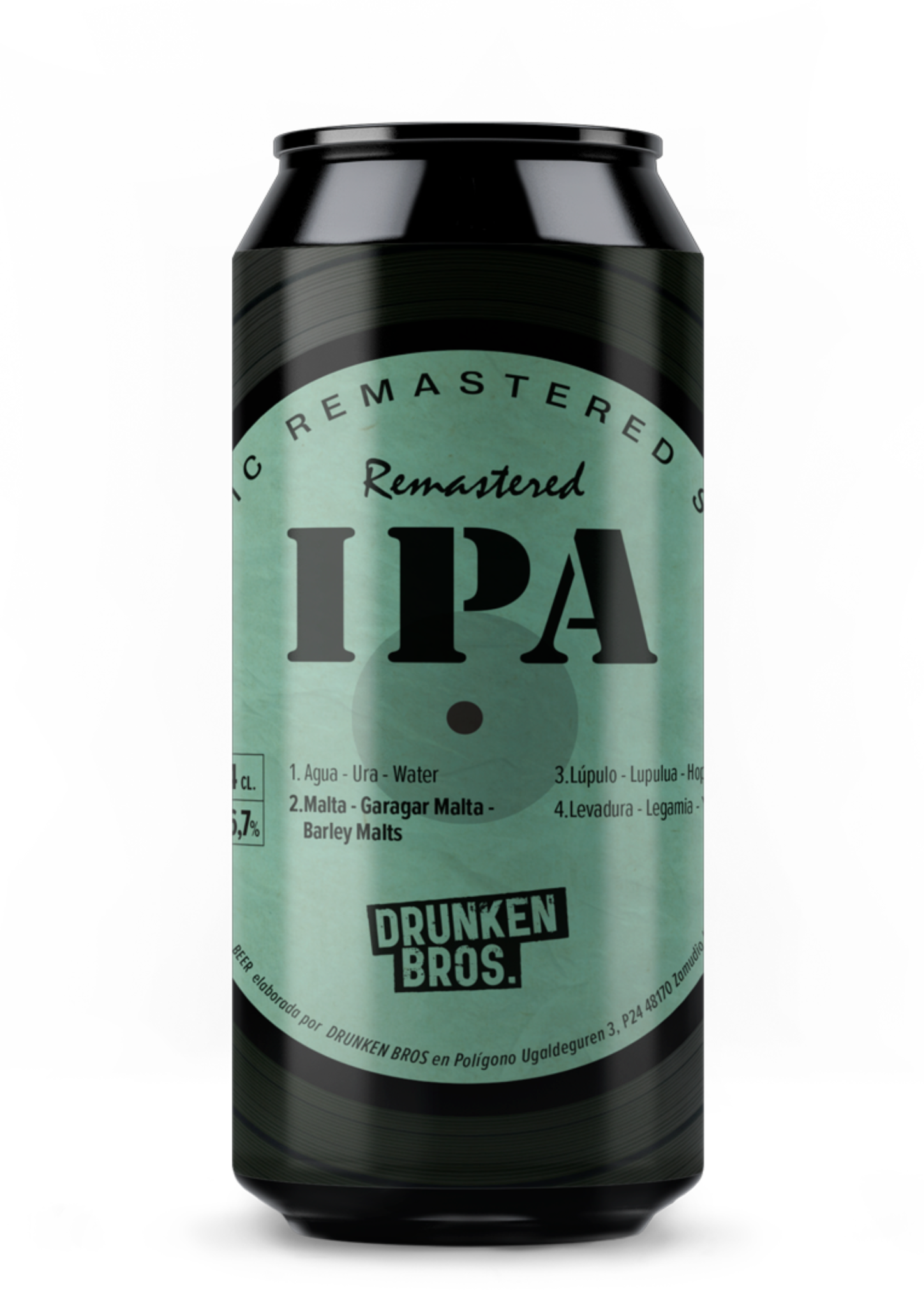 Drunken Bros Remastered IPA 12x44CL