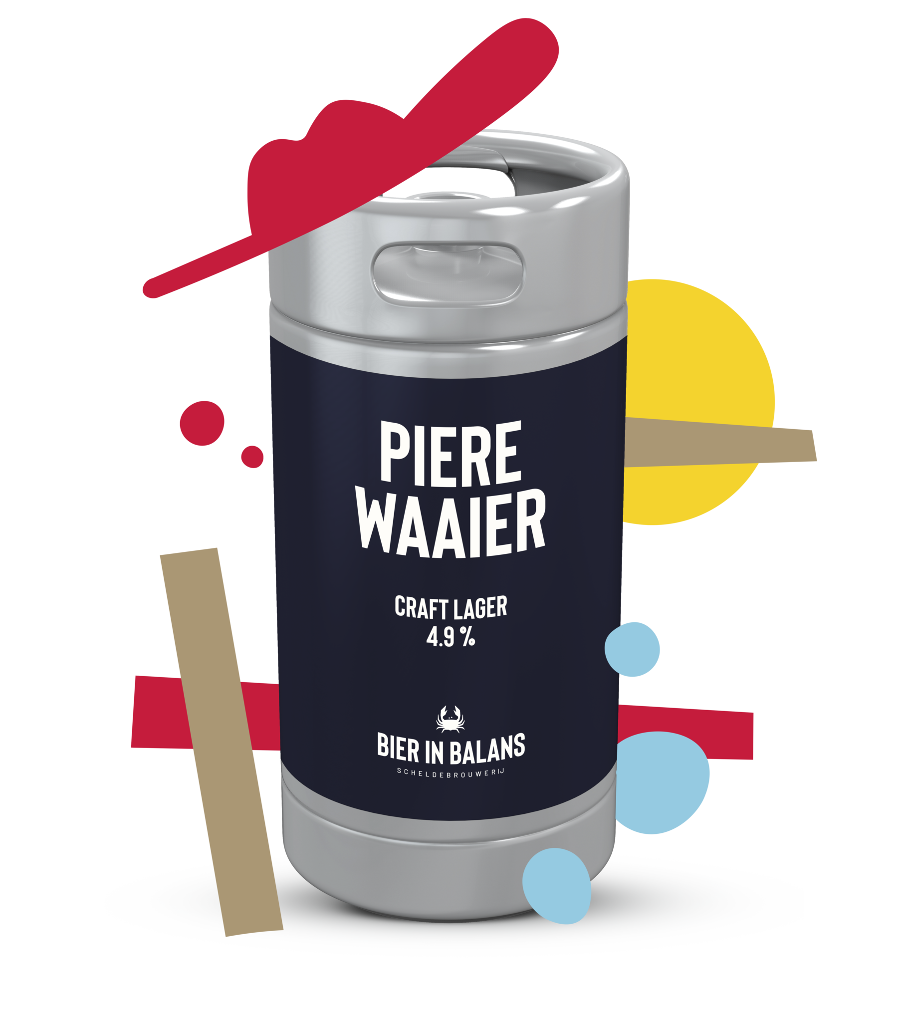 De Scheldebrouwerij Pierewaaier (Emb. 60,-) Fust 20L
