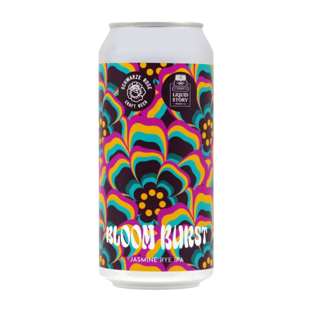 Schwarze Rose Bloom Burst ( Liquid Story Collab) 12x44cl
