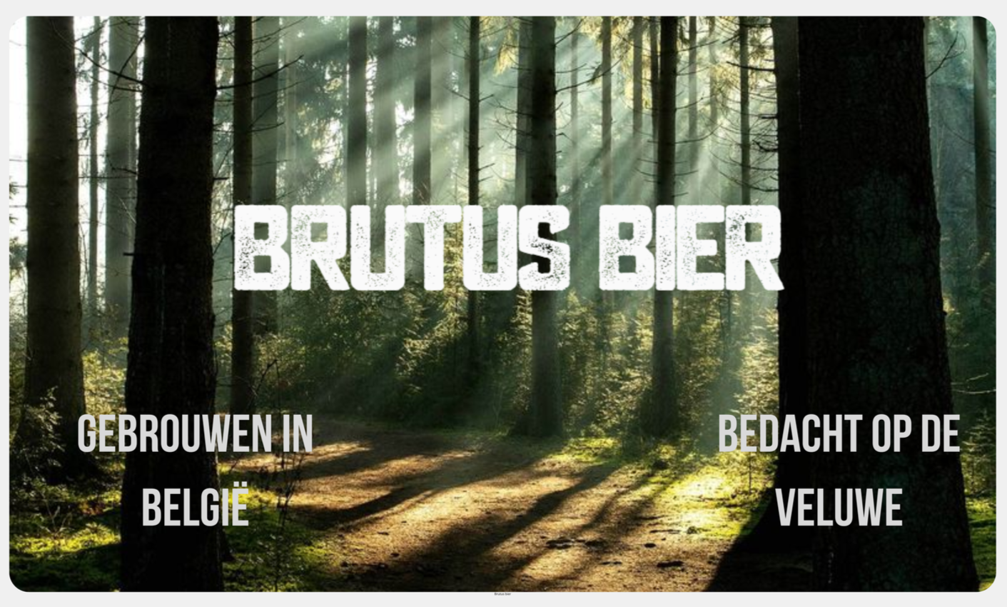 Nieuwe bij Van Bieren: Brutus Bier