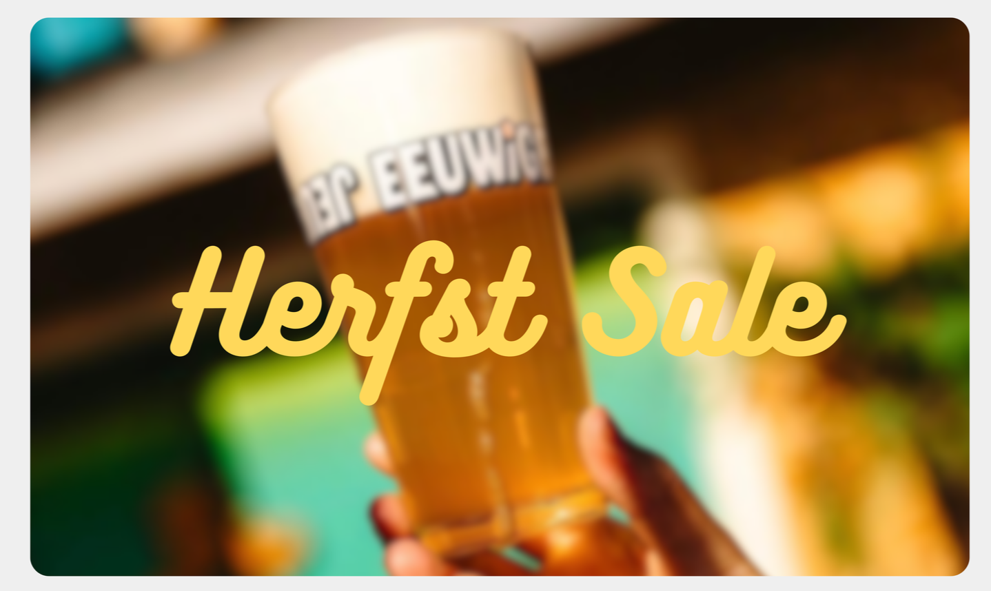 Herfst Sale 2025