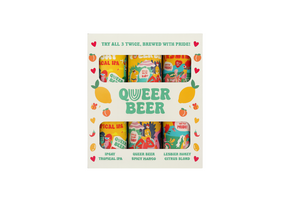 Queer Beer Cadeauverpakking 6x6x33CL