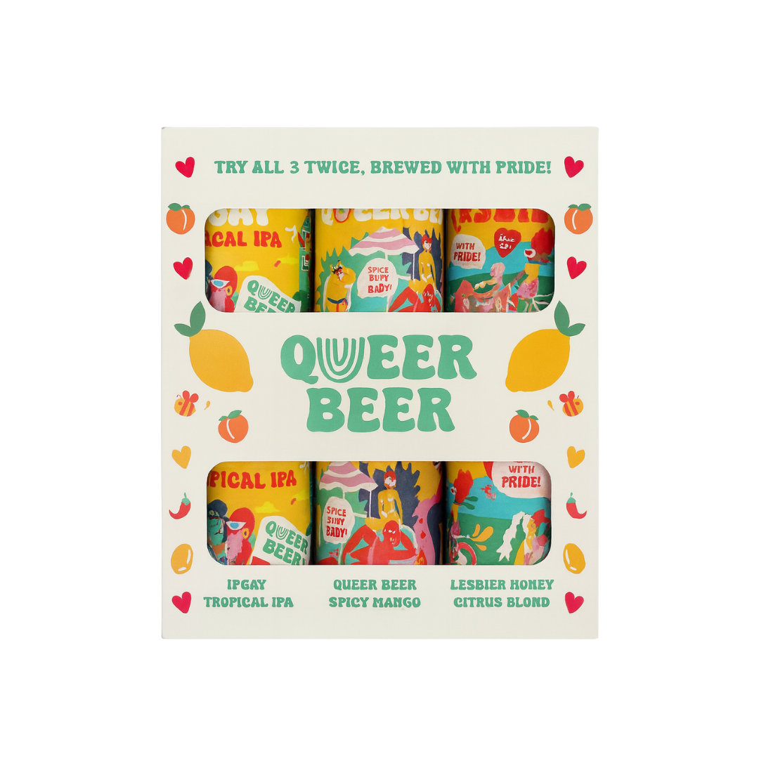 Queer Beer Queer Beer Cadeauverpakking 6x6x33CL