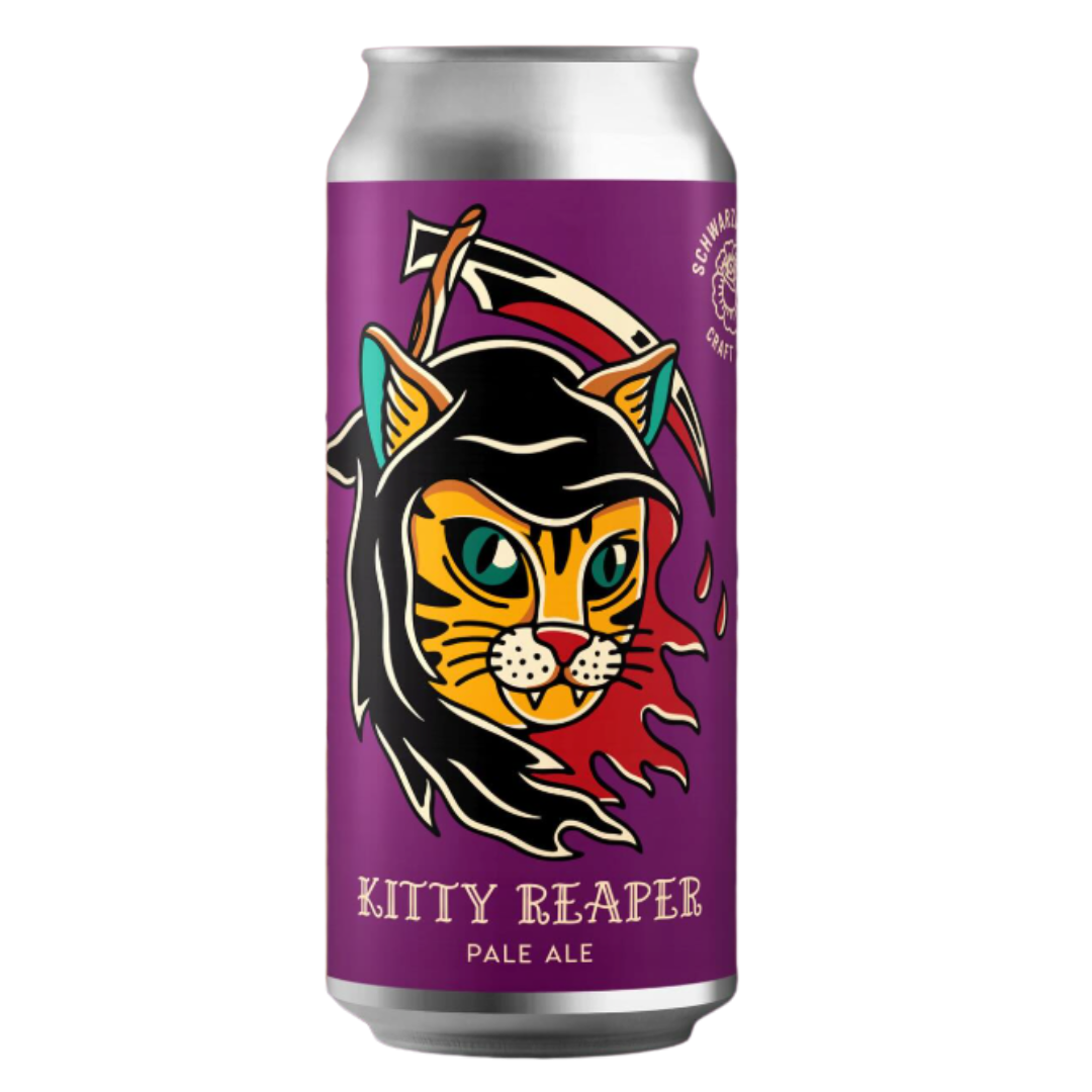 Schwarze Rose Kitty Reaper 12x44cl