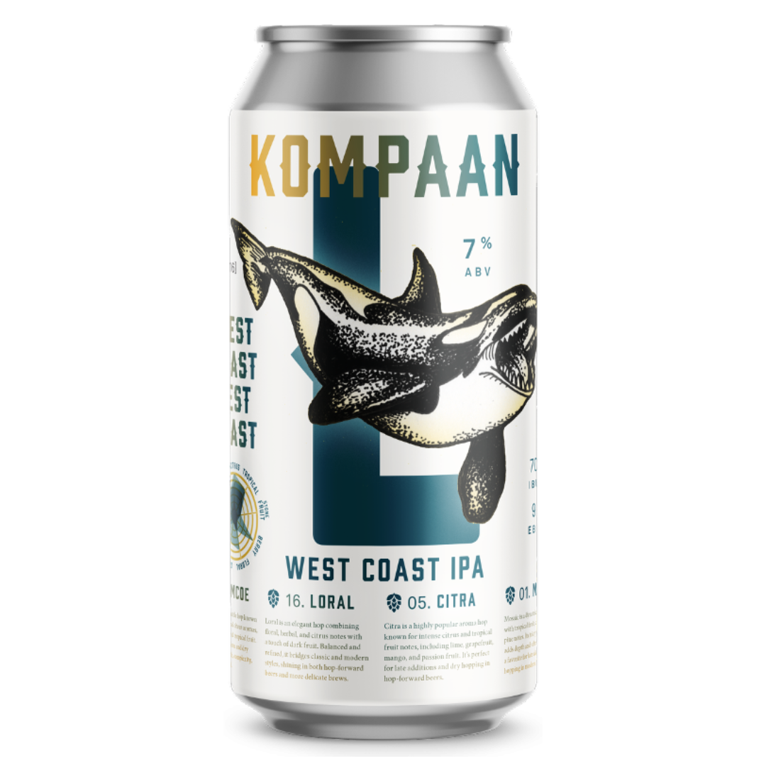 Kompaan Battle Royale - West Coast IPA 12x44CL