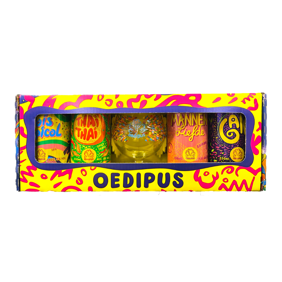 Oedipus Brewing 4pack+glas 4x4x33CL