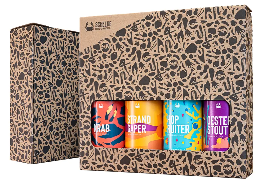 De Scheldebrouwerij Giftpack Mix Craft 6x4x33CL