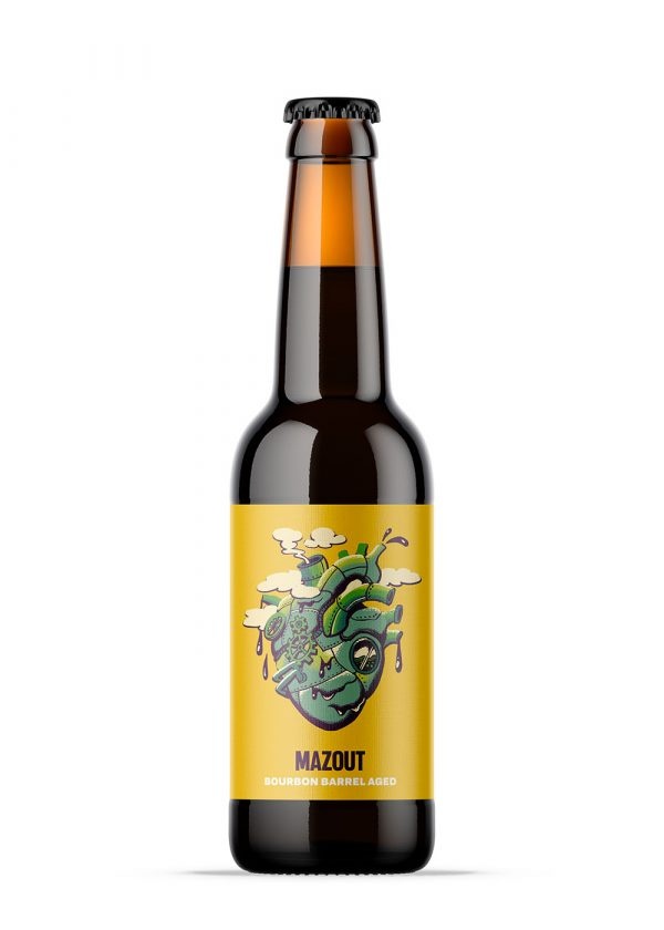 Hoppy Road Mazout - RIS Bourbon Barrel Aged 12x33CL