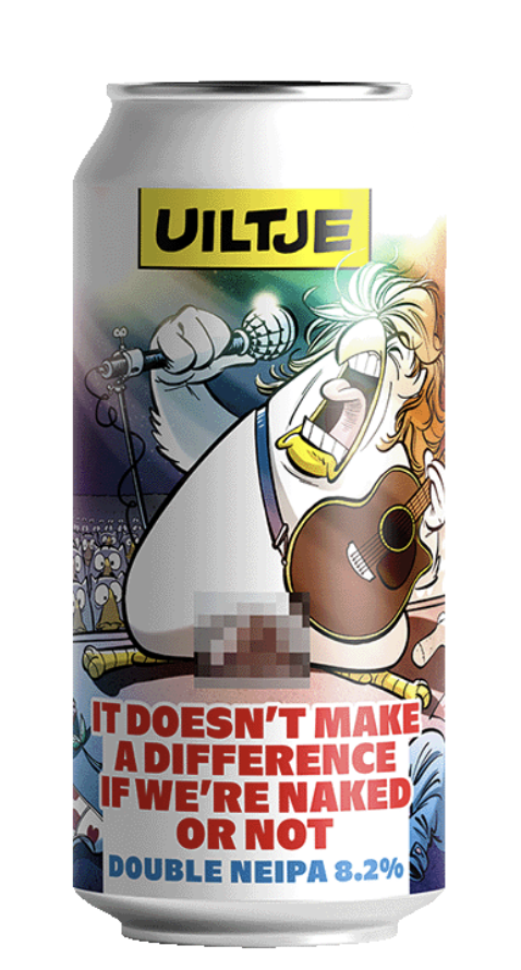 Uiltje Brewing Company It Doesn't Make a Difference if We're Naked or Not 12x44CL