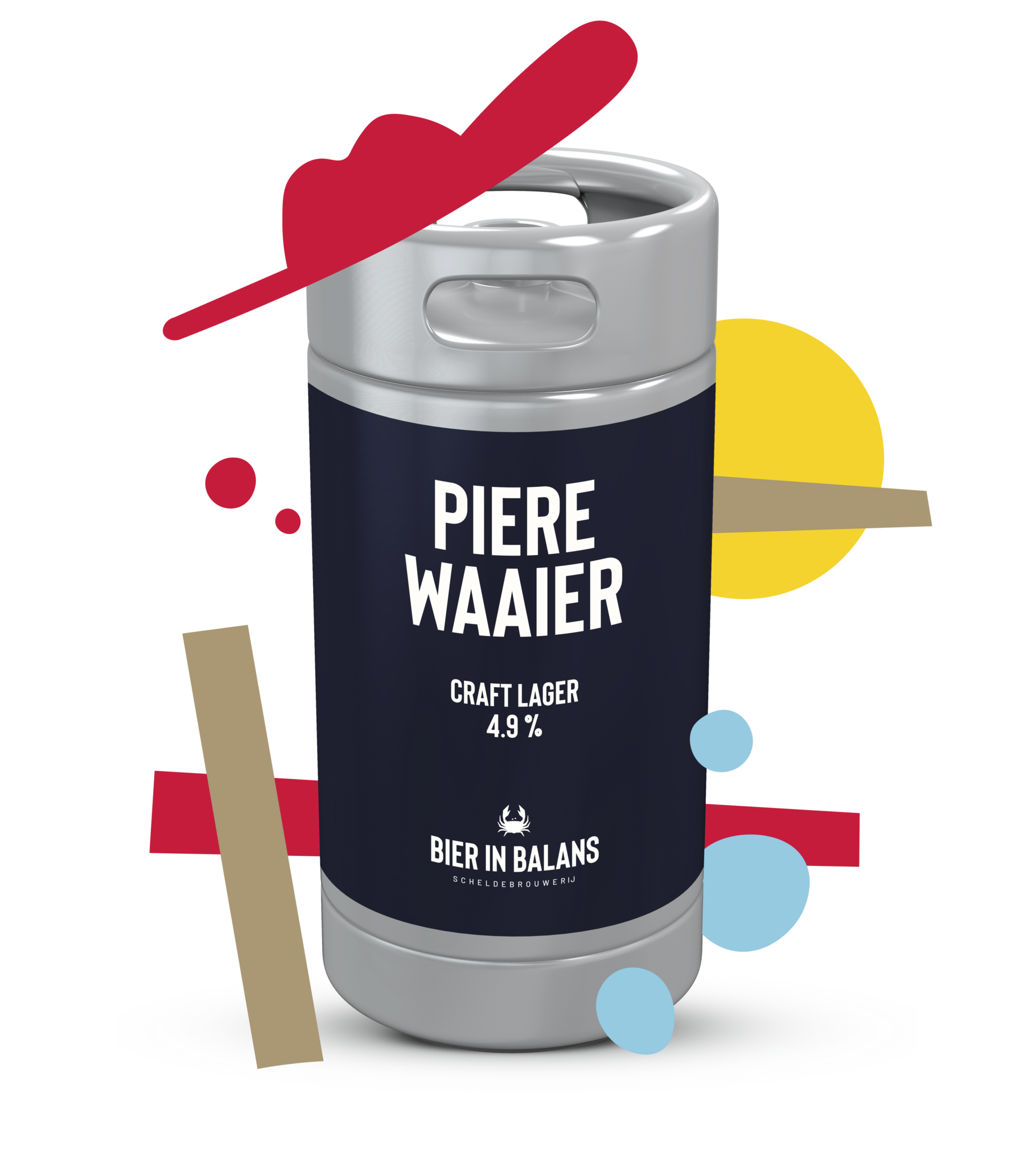 De Scheldebrouwerij Pierewaaier (Emb. 60,-) Fust 20L