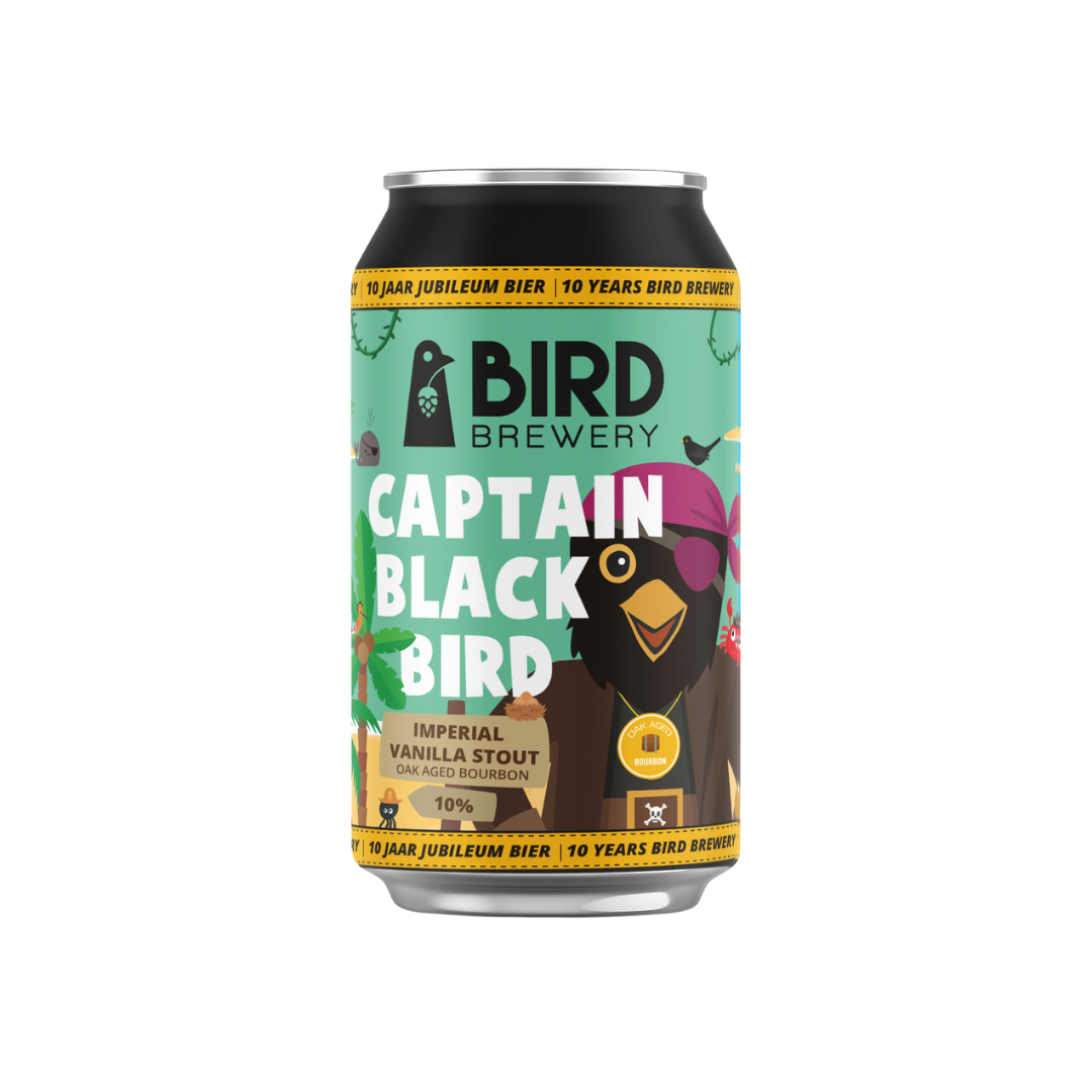 Bird Brewery Captain Blackbird Bourbon 12x33CL