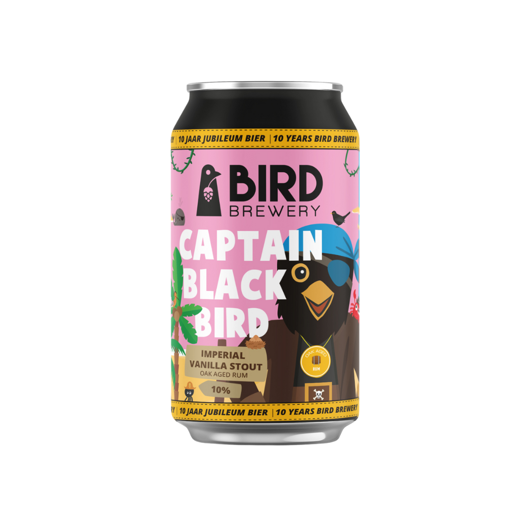 Bird Brewery Captain Blackbird Rum 12x33CL