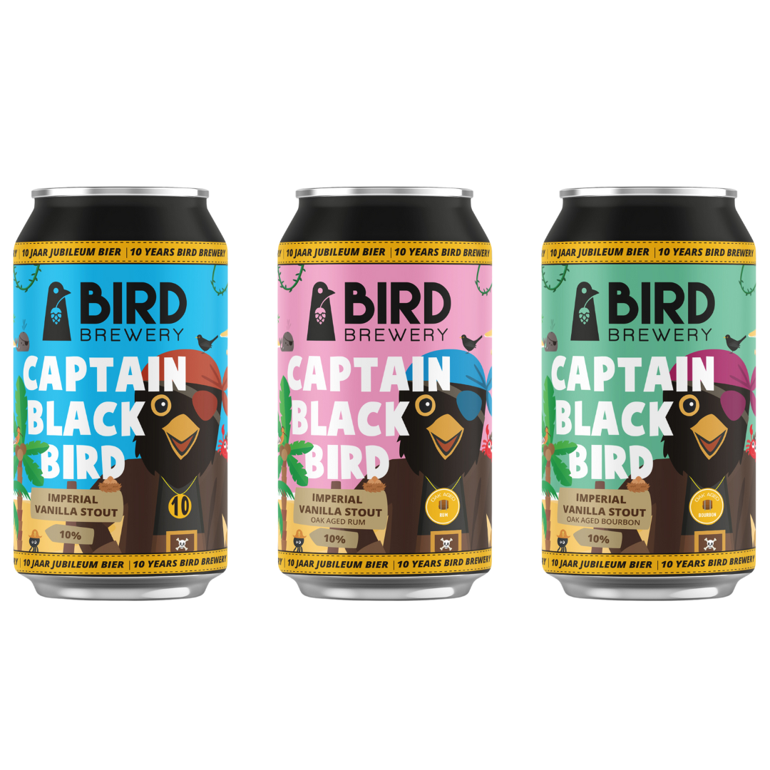 Bird Brewery Captain Blackbird Mixpack 8x3x33L