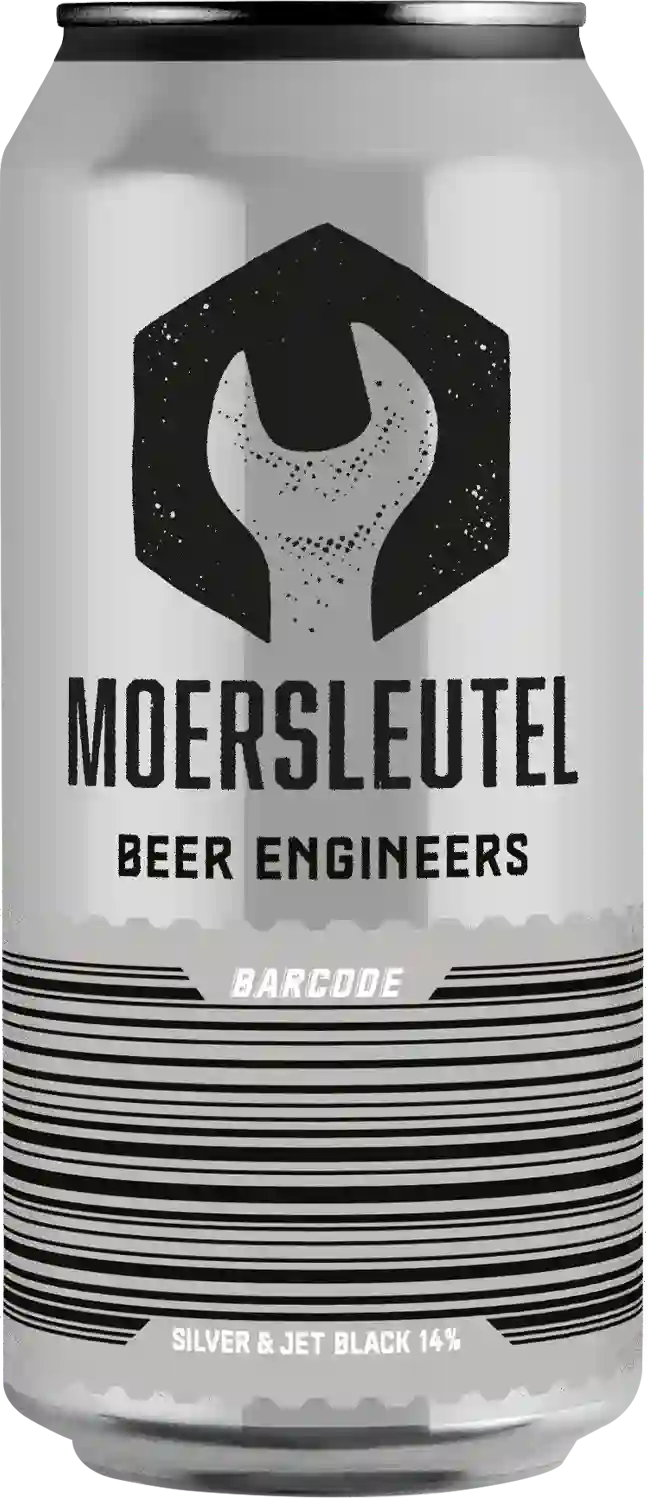 Moersleutel Barcode Silver & Jet Black 12x44CL