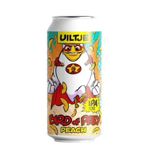 Uiltje Brewing Company Bird of Prey Peach 12x44CL