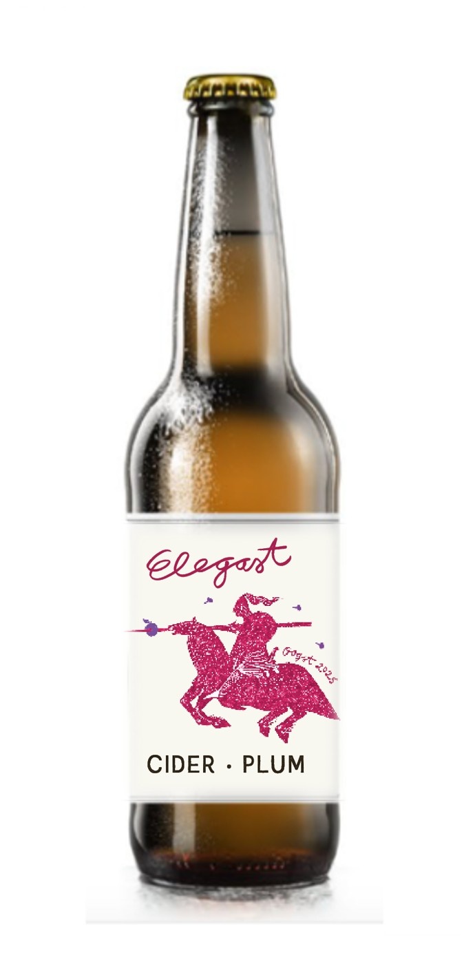 Elegast Cider Plum cider, 25 24x33CL