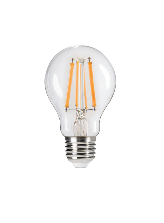 LED Filament lamp - 3 Staps dimbaar - E27 A60 - 7W 2700K warm wit licht