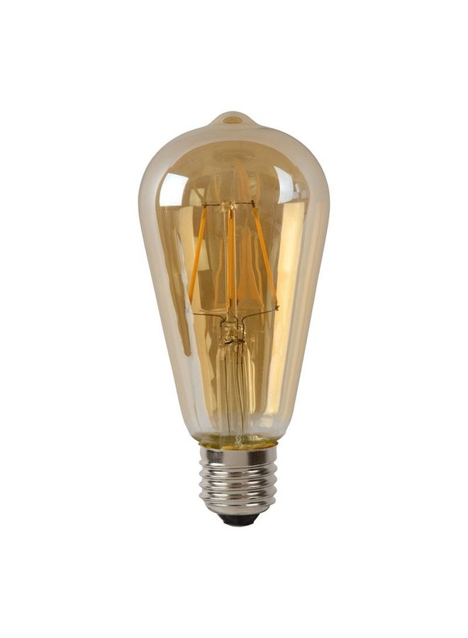 LED Filament lamp dimbaar - E27 ST64 5W 2700K - Amber