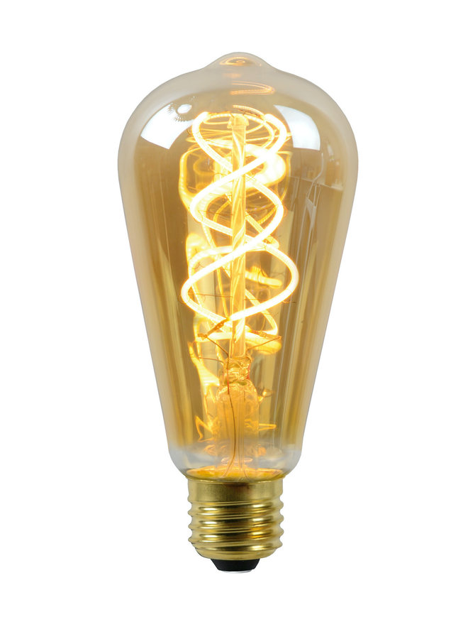 LED FIlament lamp TWILIGHT met schemersensor - E27 ST64 4W 2200K