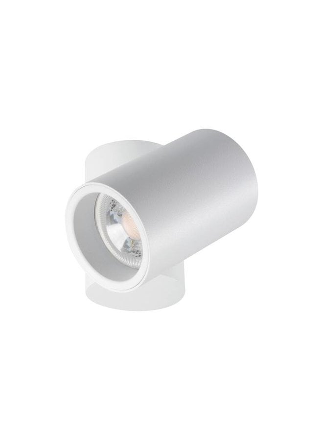 LED GU10 plafondspot verstelbaar wit - Enkelvoudig voor 1LED GU10 spot