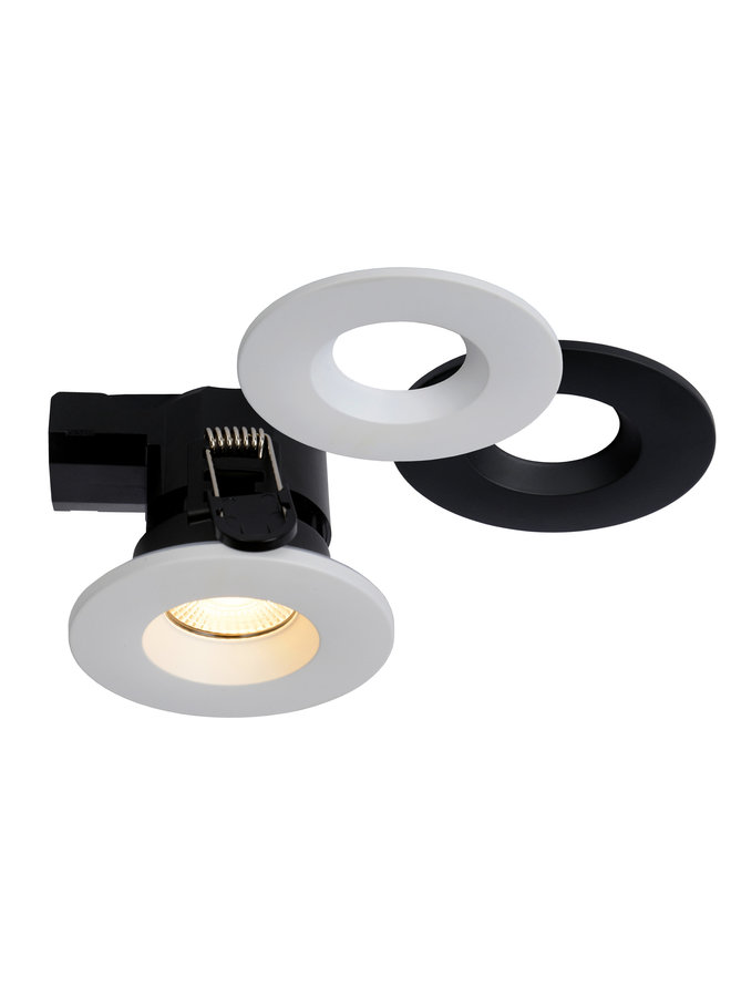 LED inbouwspot BINKY - 7W dimbaar 3000K warm wit licht - IP65 waterdicht