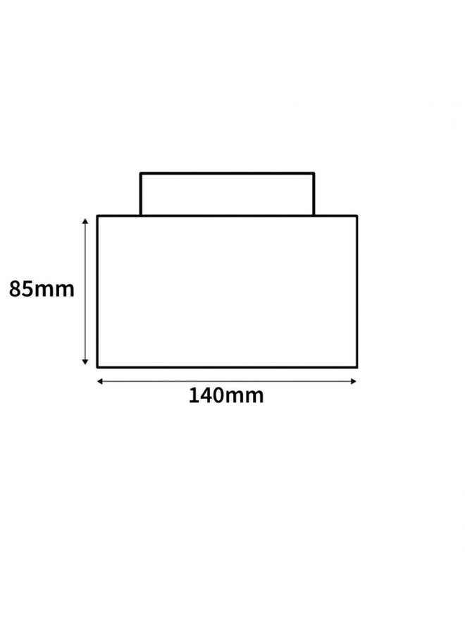 LED Plafondspot wit zwart - 1x GU10 fitting