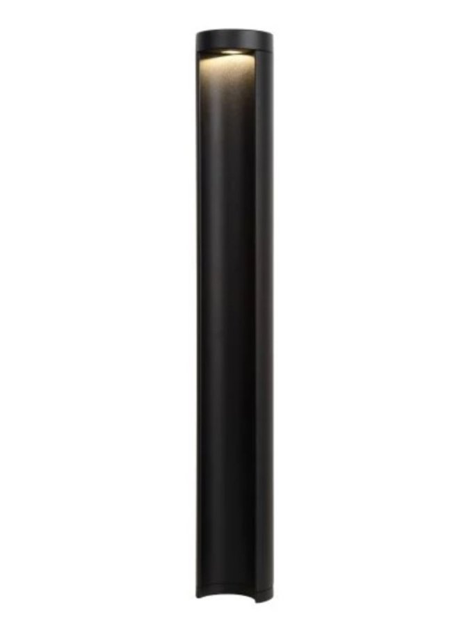 LED Sokkellamp Buiten - Ø 9 cm - 1x9W 3000K - IP54 - Zwart