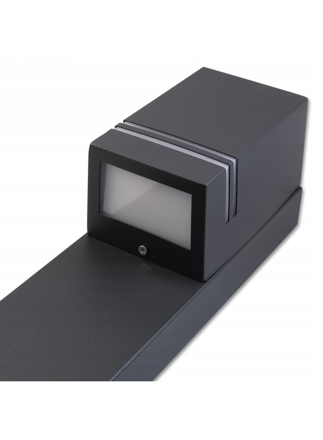 LED Tuinlamp zwart Nela - GU10 aansluiting - 50cm