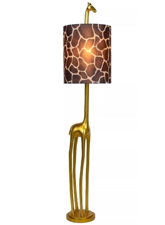 LED Vloerlamp- Extravaganza Miss Tall - Zwart/goud - Ø 35 cm - 1xE27