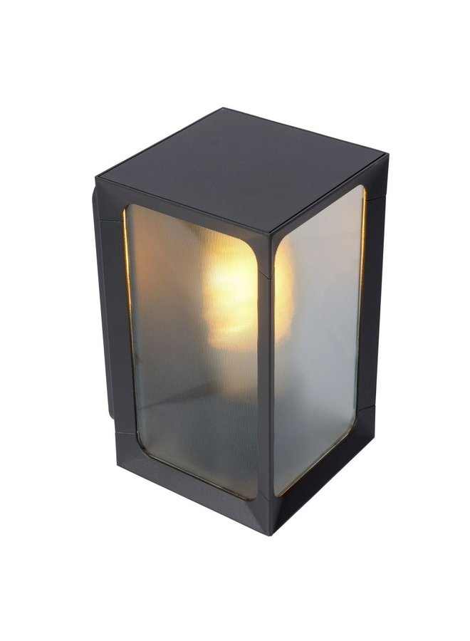 LED Wandlamp buiten CAGE - Antraciet - 1xE27 - 18W - IP44