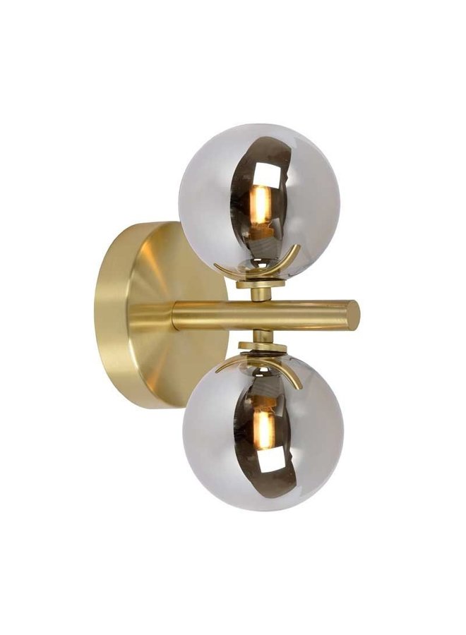 LED Wandlamp TYCHO goud - 2x G9 fitting - - Thuisinlampen.nl